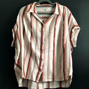 Madewell Button Up Top